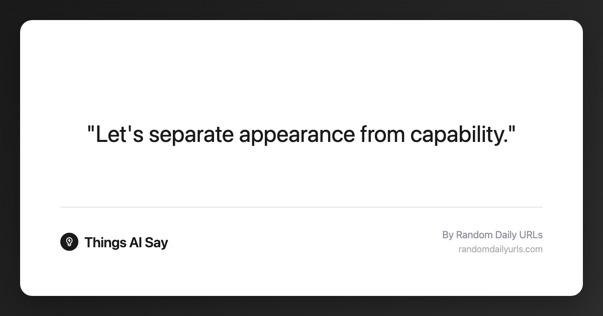 thingsaisay.com image